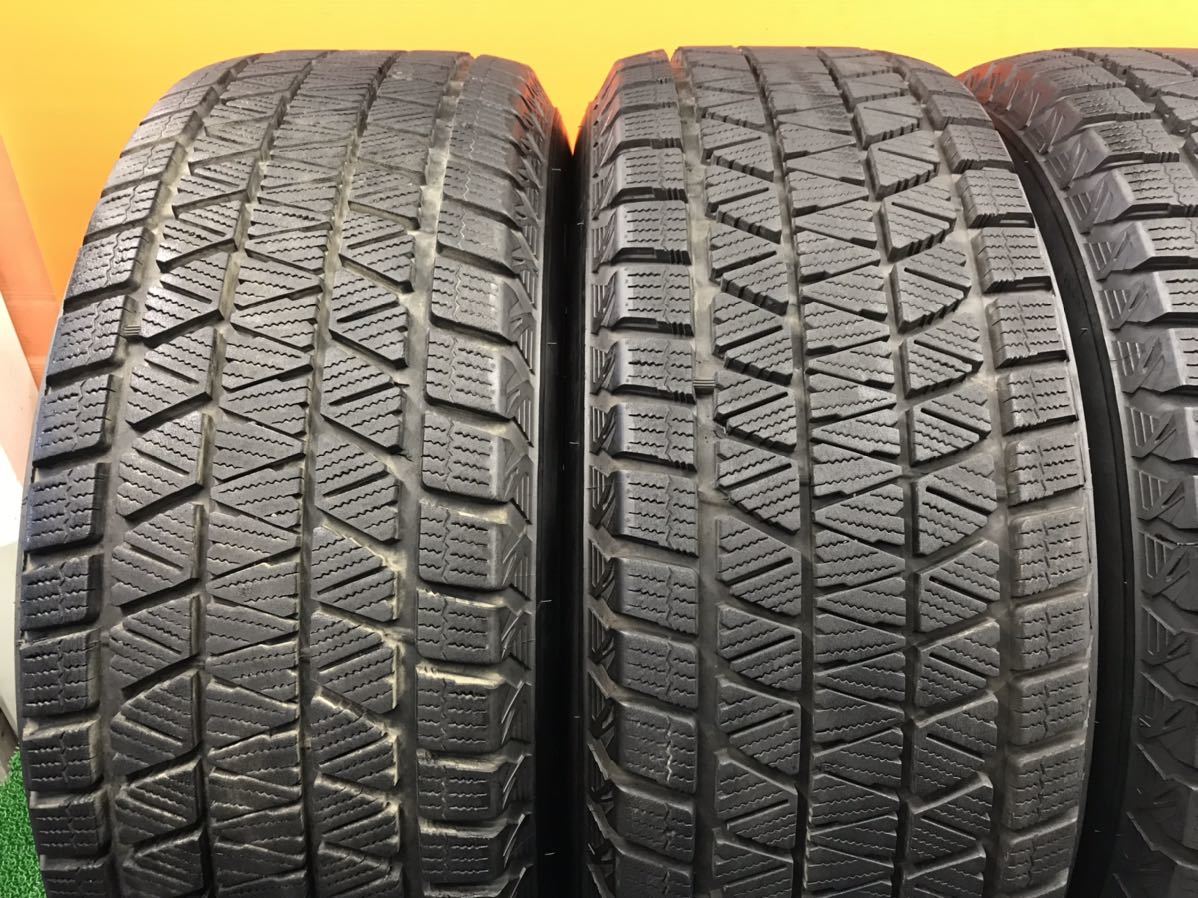 6w-166)冬 265/65R17 BRIDGESTONE Blizzak DM-V3 8.5分山 7.5J+25 PCD139.7 6穴 WEDS Keeler ハイラックス サーフ プラド等_画像4