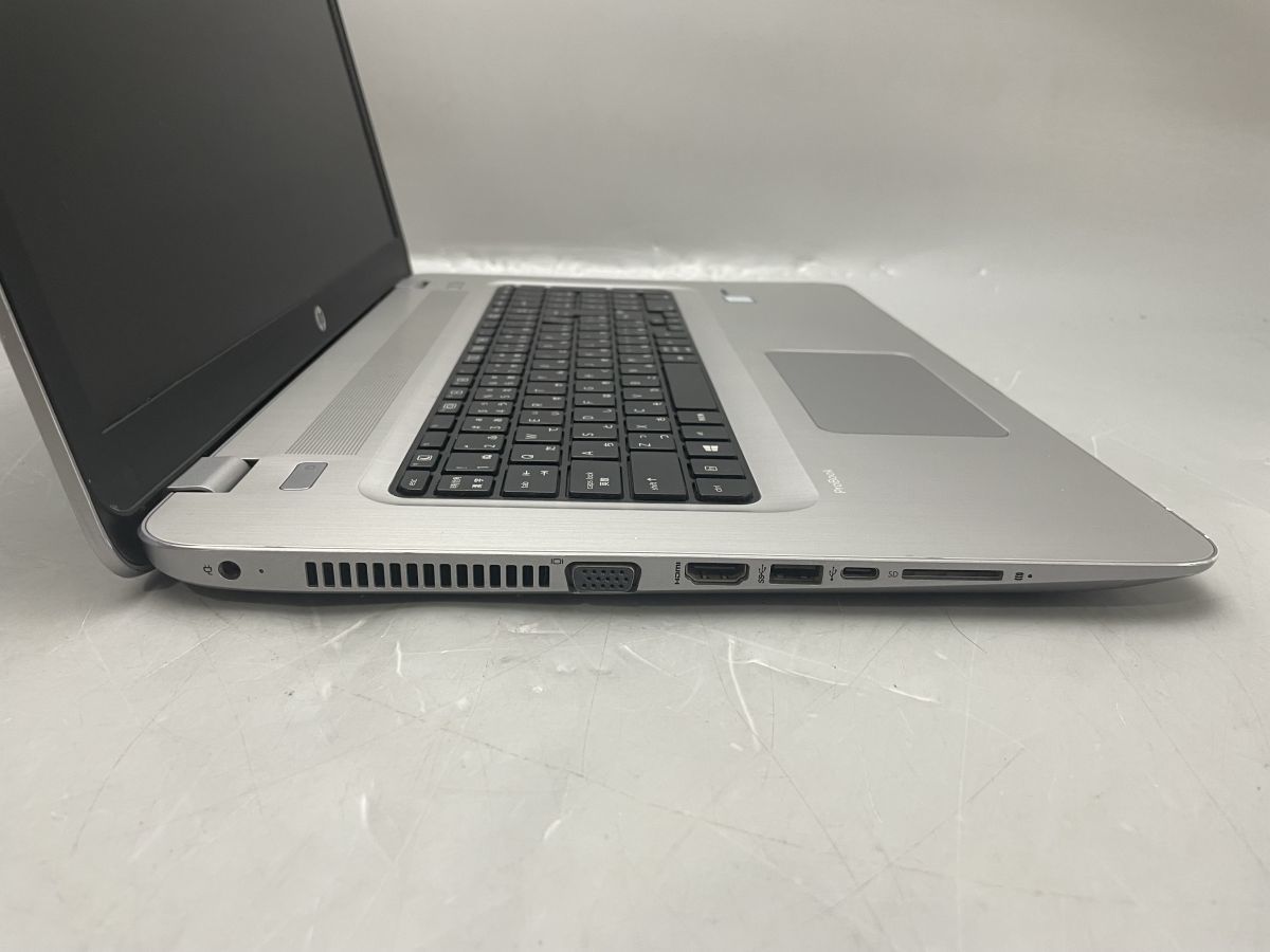 ★1円スタート★第7世代★HP ProBook 470 G4 Core i5 7200U 8GB★現状引渡★ストレージ/OS無★BIOSまでの動作確認★AC付★_画像4