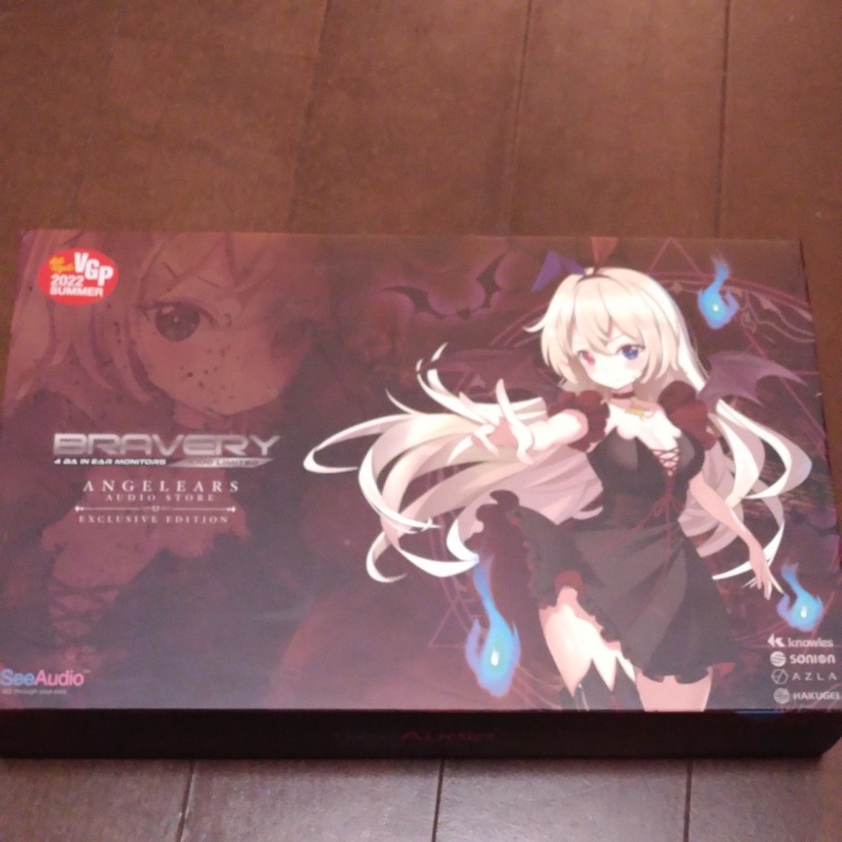 特典付 SeeAudio Bravery AE Exclusive Edition 青 イヤホン Angel