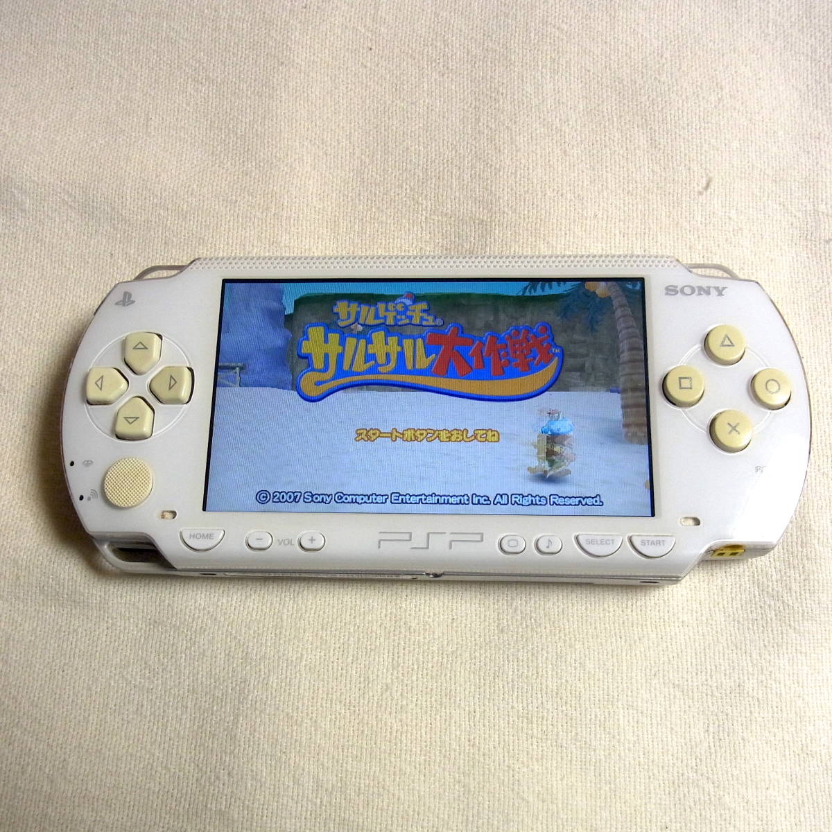 SONY【PSP本体】PSP-1000／セラミックホワイト／動作確認済