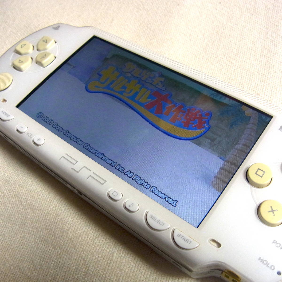 SONY【PSP本体】PSP-1000／セラミックホワイト／動作確認済