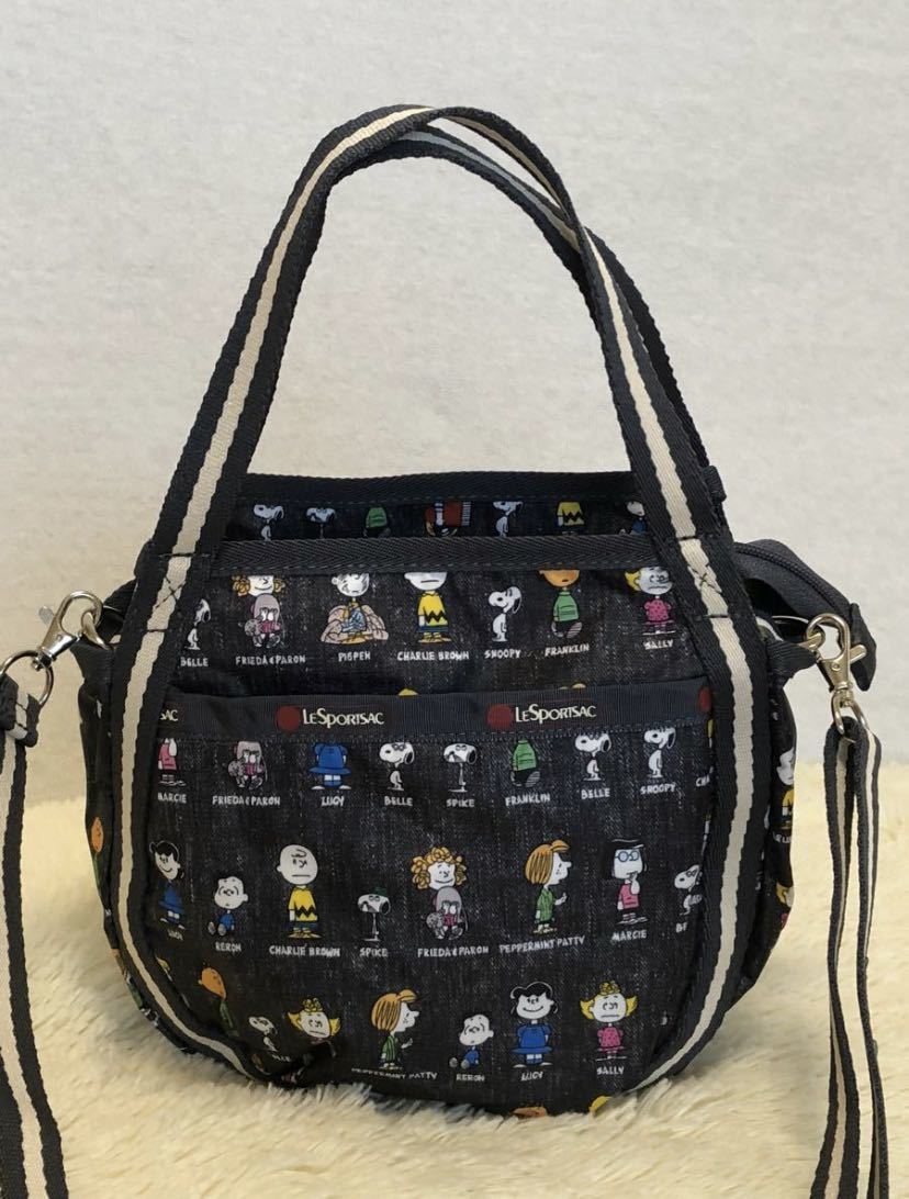 LeSportsac レスポートサック ショルダーバッグ Small Jenni 8056 ピーナッツオールスター 新品_画像1