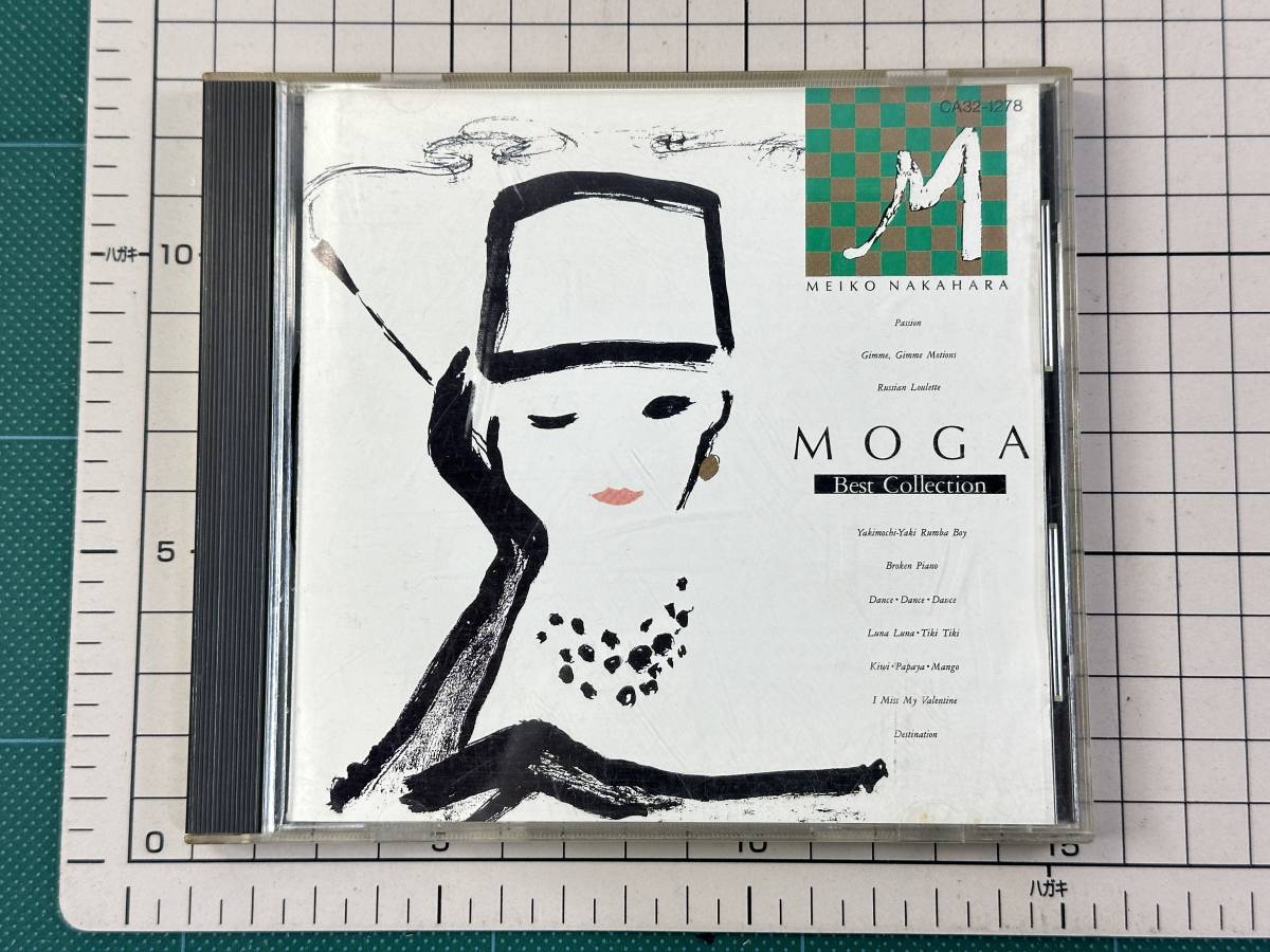 【CD|セル盤｜盤面良好】中原めいこ / MOGA　BEST COLLECTION 1986/09/03 CA32-1278 4988006005440_画像1