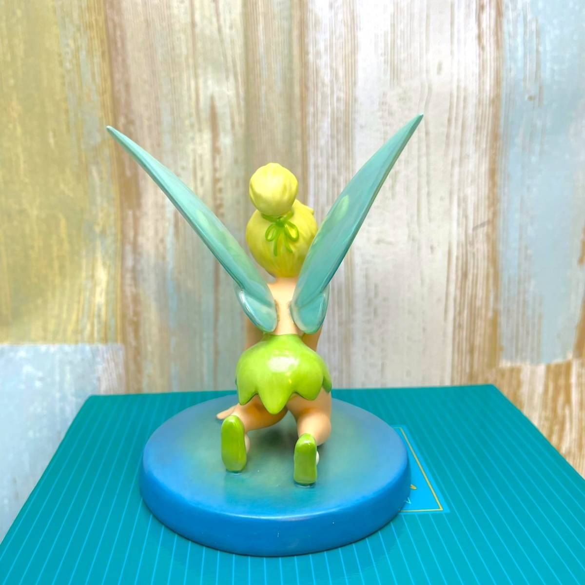 レア★WDCC ピーターパン Peter Pan ティンカーベル Tinker Bell ★ Playful Pixie フィギュア 陶器製★ディズニー Disney TDL 箱付き