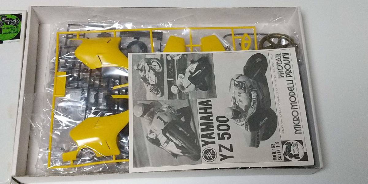 ★ 激レア！ PROTAR プロター 1/9 163 ヤマハ YZR500 (OM45) 1979 メタルフレーム & メタルサス ★_画像2