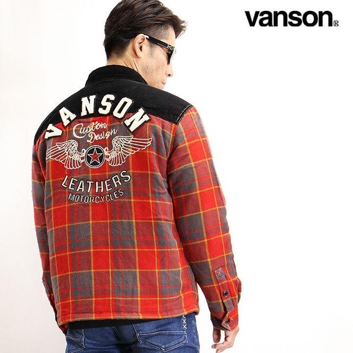 お試し価格!】 CPOシャツ 【定価17800円】 LEATHERS VANSON NVSL-2107