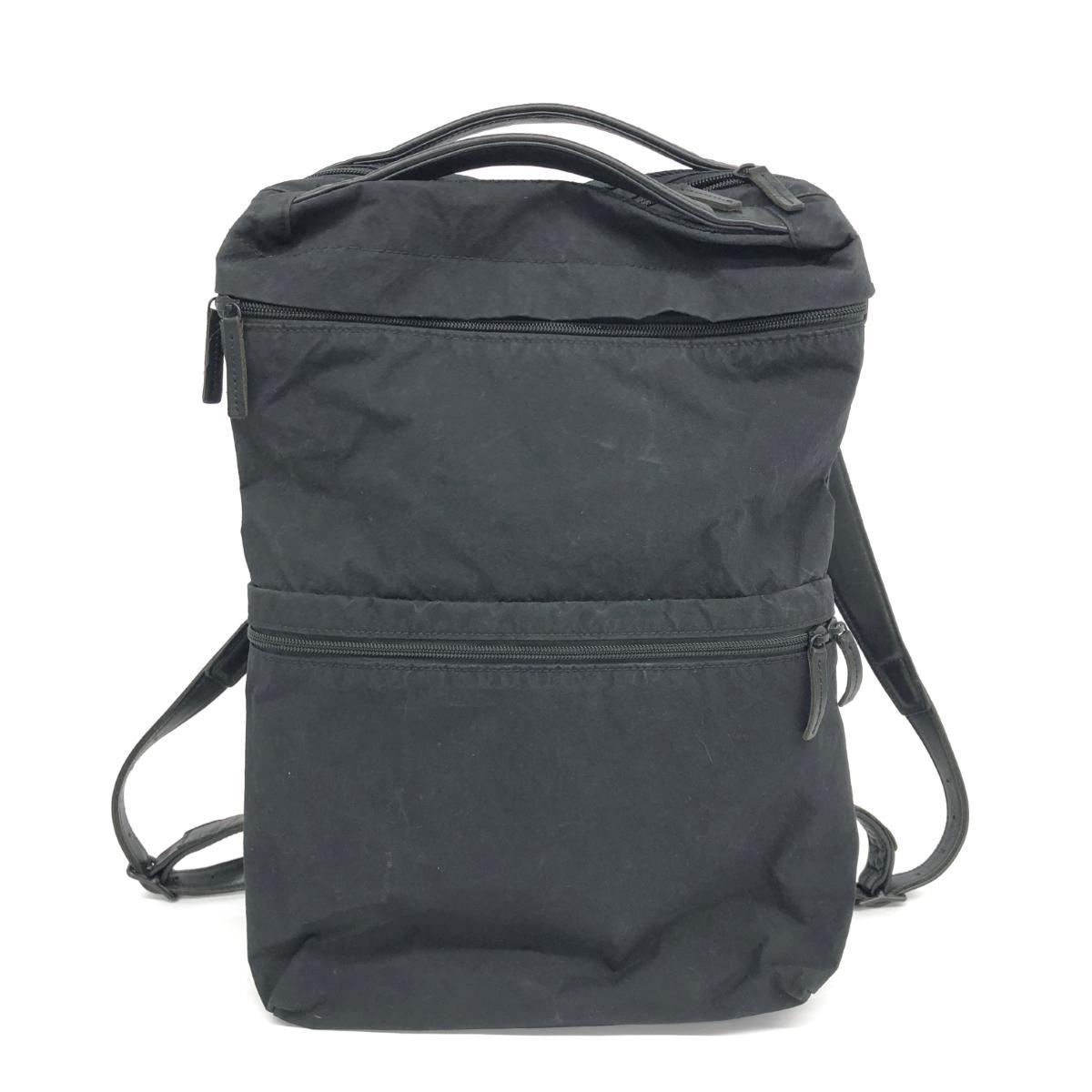 POSTALCO ポスタルコ リュック ブラック ナイロン スリーパック ユニセックス リュックサック バックパック bag 鞄