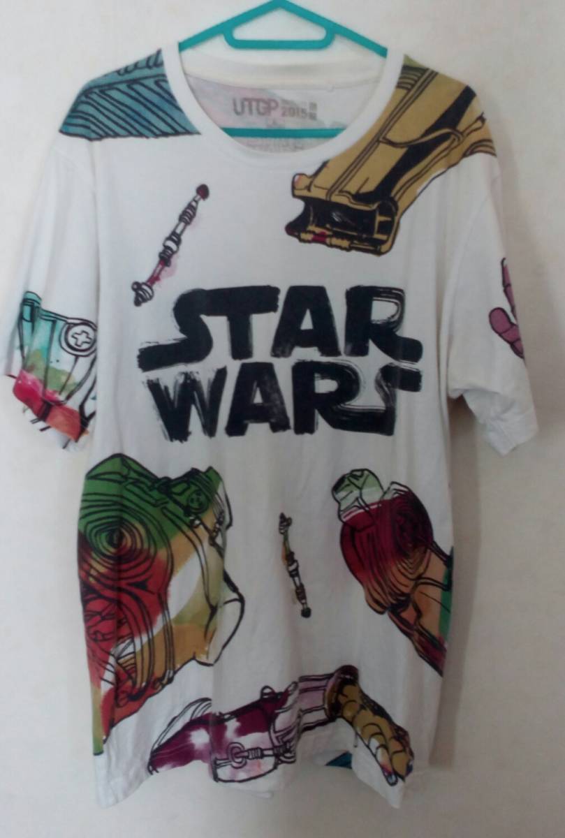 スターウォーズ STARWARS C3-PO ユニクロ UNIQLO UT Tシャツ XL_画像1