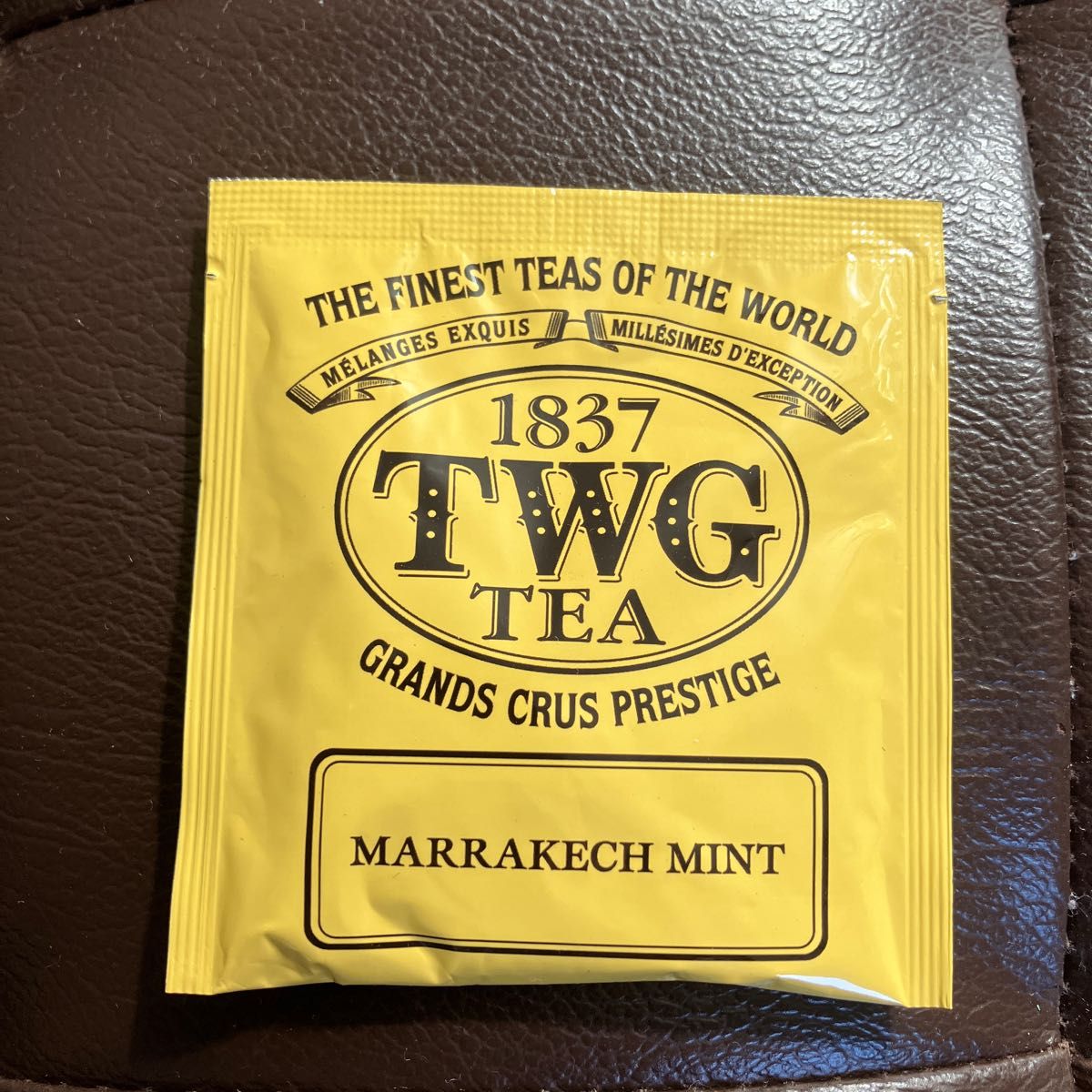 TWG 高級紅茶　MARRAKECH MINT マラケシュミント  シンガポール　4袋　箱なし