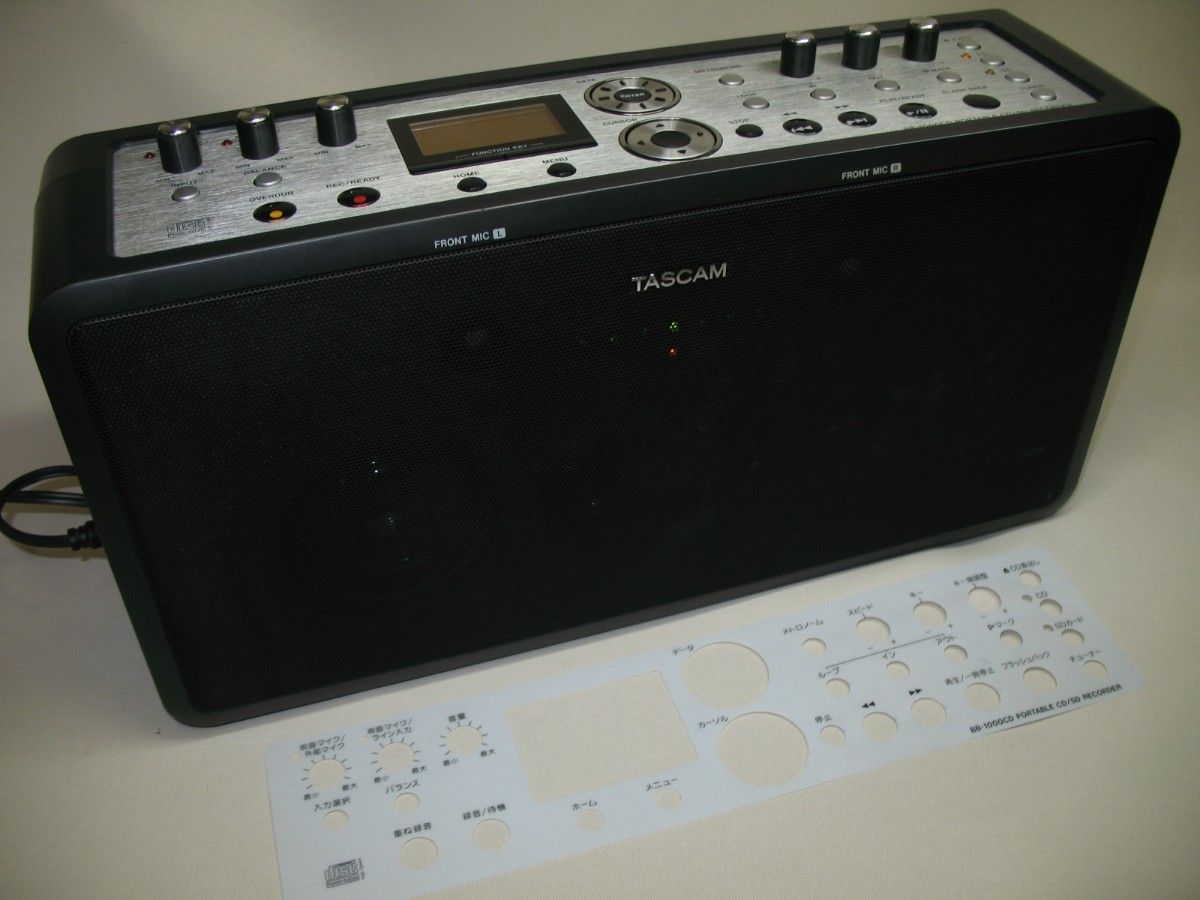 TASCAM BB-1000CD ポータブルCD/SDレコーダー 中古難あり|Yahoo TASCAM BB-1000CD ポータブルCD/SDレコーダー 中古難あり|Yahoo