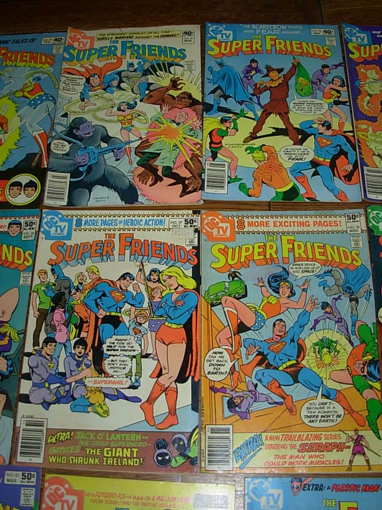 アメコミ）THE SUPER FRIENDS 1980・1981年 17冊●バットマン・スーパーマン・ワンダーウーマンほか_画像3
