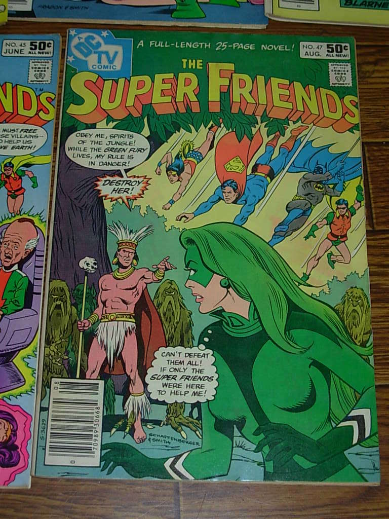 アメコミ）THE SUPER FRIENDS 1980・1981年 17冊●バットマン・スーパーマン・ワンダーウーマンほか_画像6