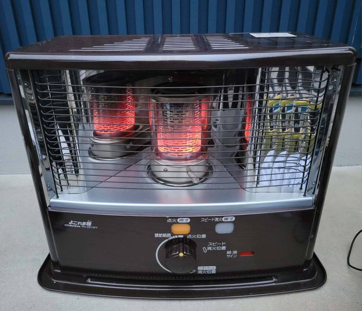 未使用品!CORONA コロナ 石油ストーブ RX-2911WY よごれま栓 CORONA コロナよごれま栓RX-2911WY 灯油ストーブ