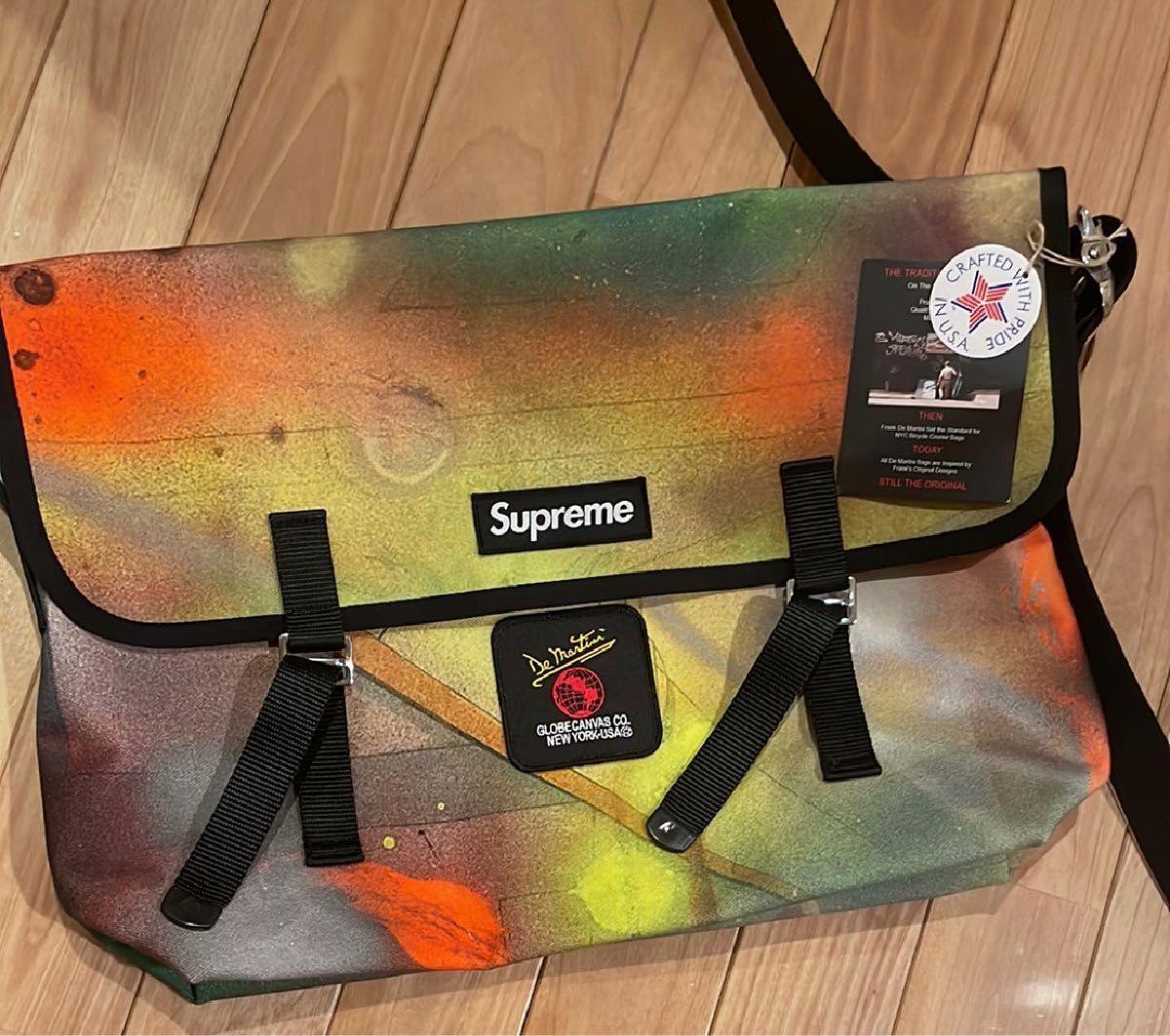 Supreme De Martini Messenger Bag Rammellzee シュプリーム Supreme De Martini Messenger Bag Rammellzee シュプリーム