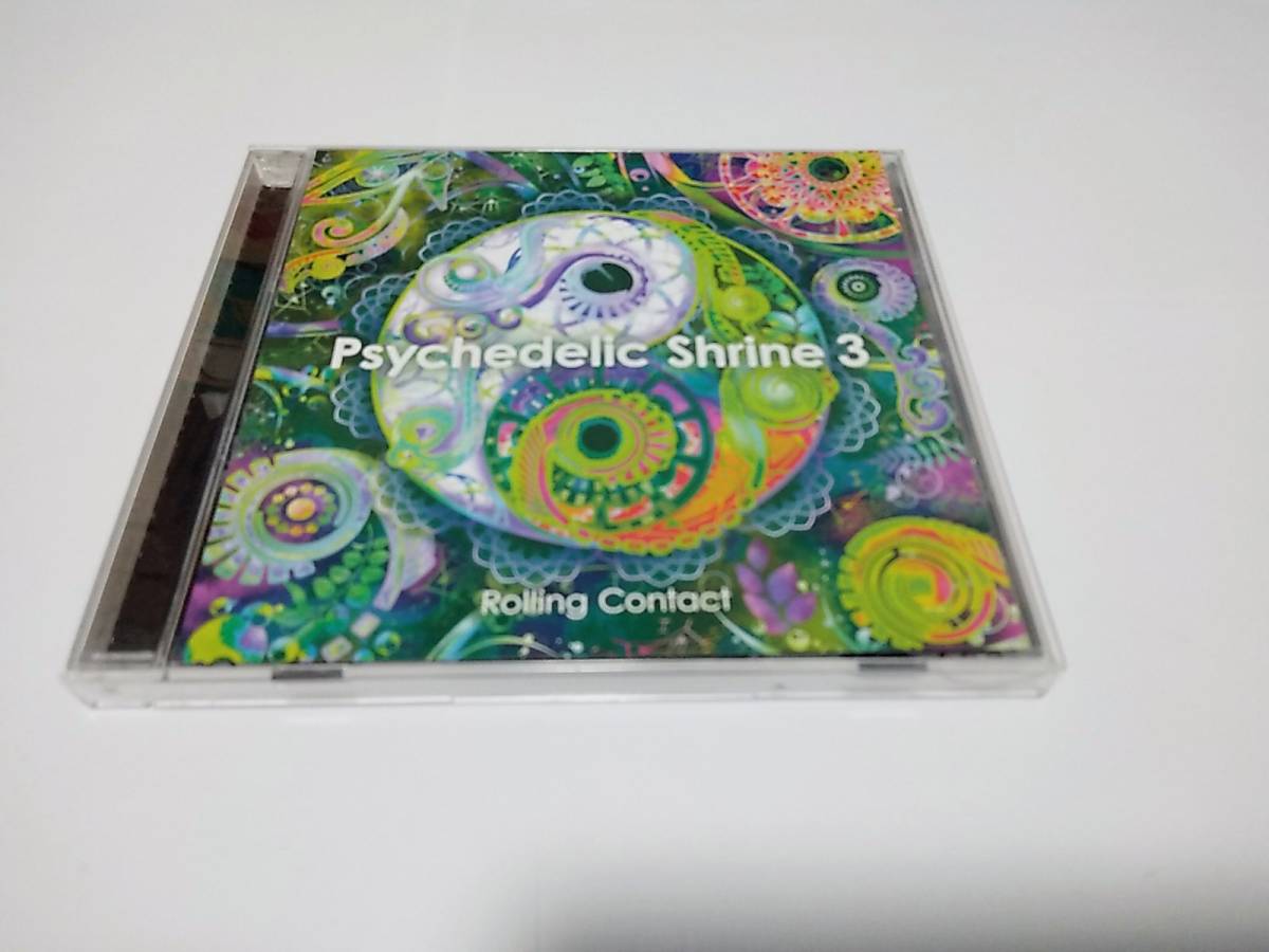 ●ROLLING CONTACT！「PSYCHEDELIC SHRINE 3」東方アレンジ 天音 DJ AMANE OIKAWA HARDSTYLE PSYTRANCE MASSIVENEW KREW_画像1