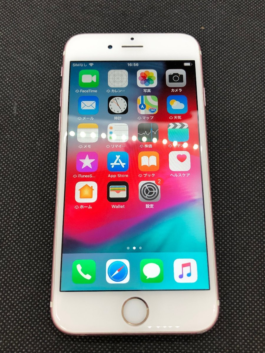 豪華で新しい ◇中古品◇ iPhone 6S 16GB ローズゴールド MKQM2J/A