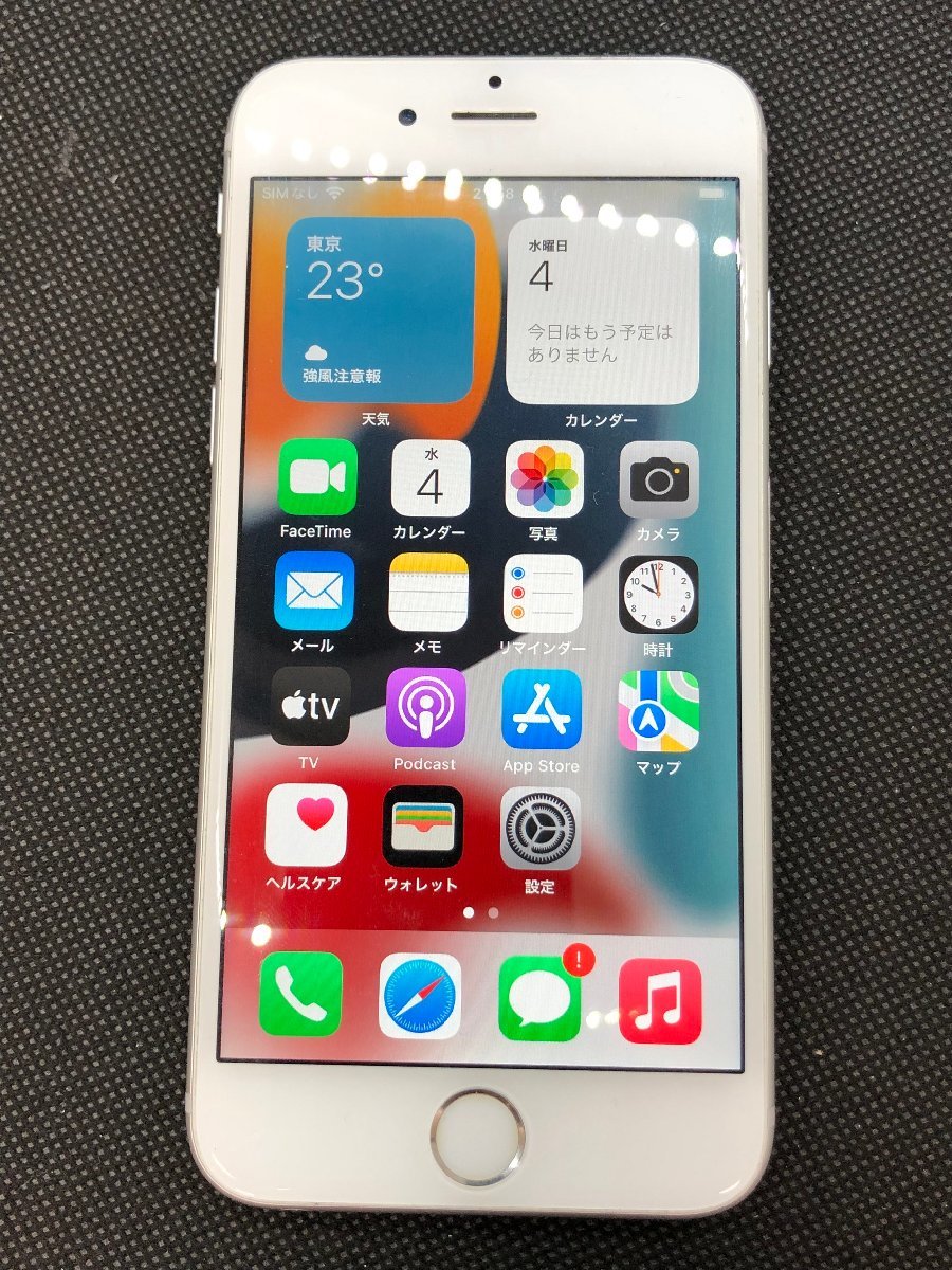 注目ブランド 【中古品】 iPhone 6S 16GB シルバー MKQK2J/A Softbank