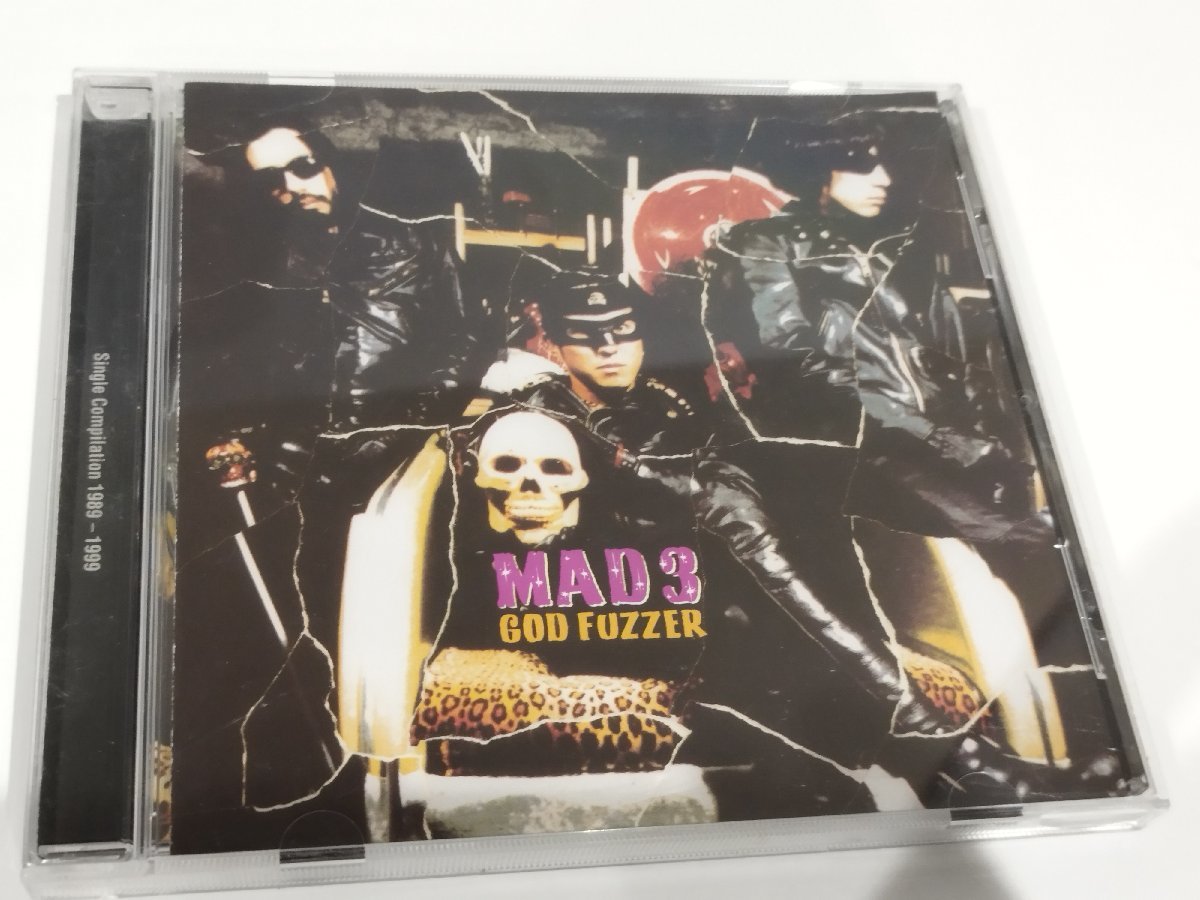 【CD】MAD3: GOD FUZZER　Single Compilation 1989-1999【ac08d】_画像1