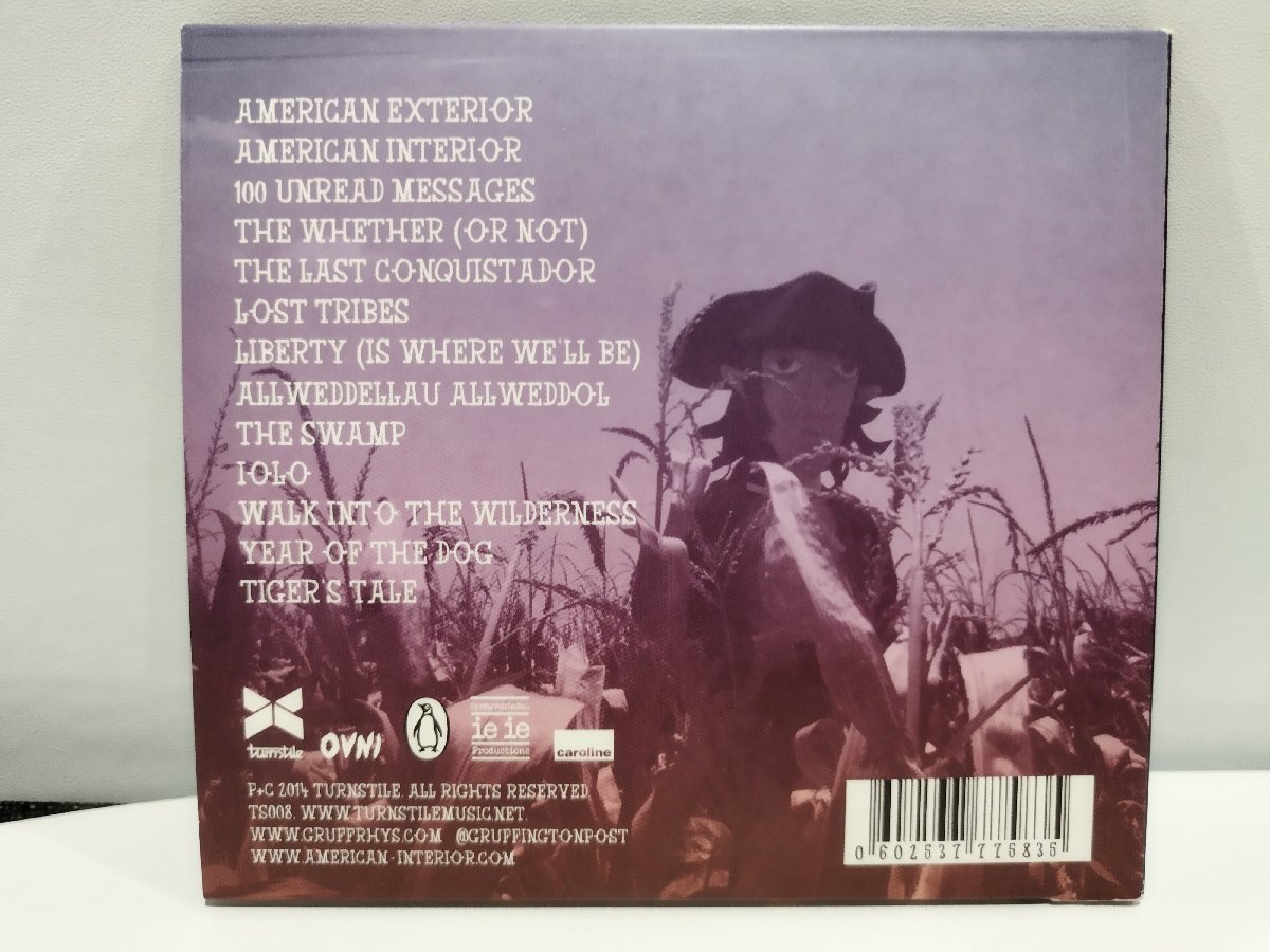 【CD】American Interior　Gruff Rhys/紙ジャケ/グリフ・リス/輸入盤/ロック【ac03f】_画像2