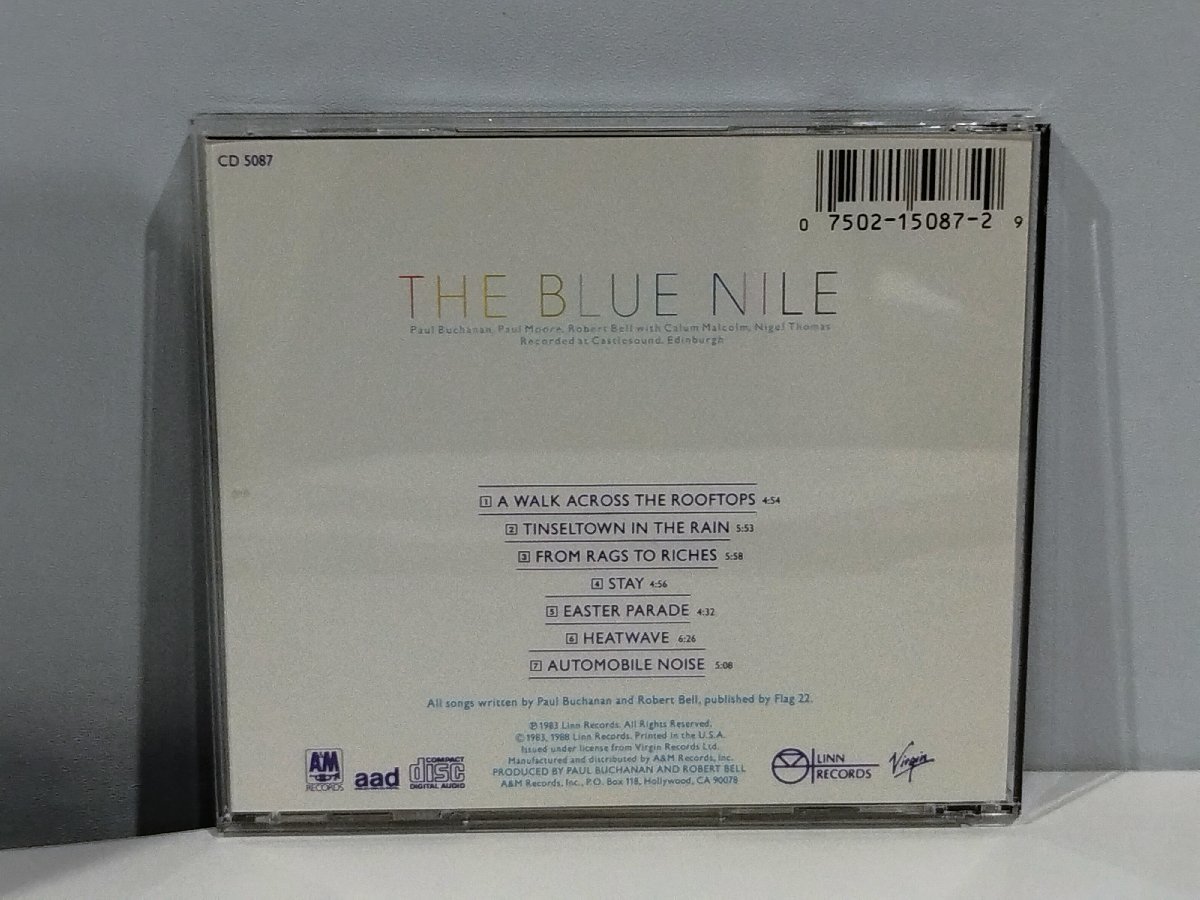 【CD】A WALK ACROSS THE ROOFTOPS　THE BLUE NILE/ブルー・ナイル【ac04f】_画像2