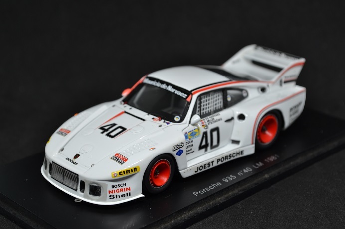 SPARK 1/43 Porsche 935 #40 LM 1981 スパーク ポルシェ ル・マン JOEST ヨースト Gr.5 絶版 希少 レア S2025_画像1