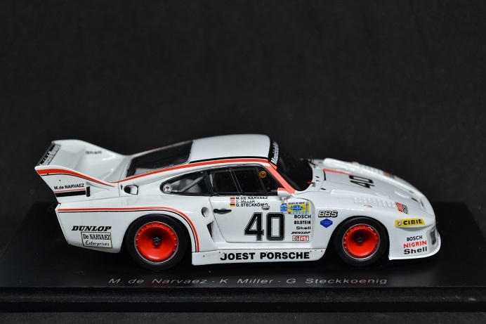 SPARK 1/43 Porsche 935 #40 LM 1981 スパーク ポルシェ ル・マン JOEST ヨースト Gr.5 絶版 希少 レア S2025_画像5