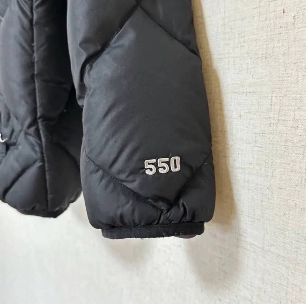 ノースフェイス　ダウンジャケット  ガールズXL リバーシブル 550フィル　レディースS THE NORTH FACE