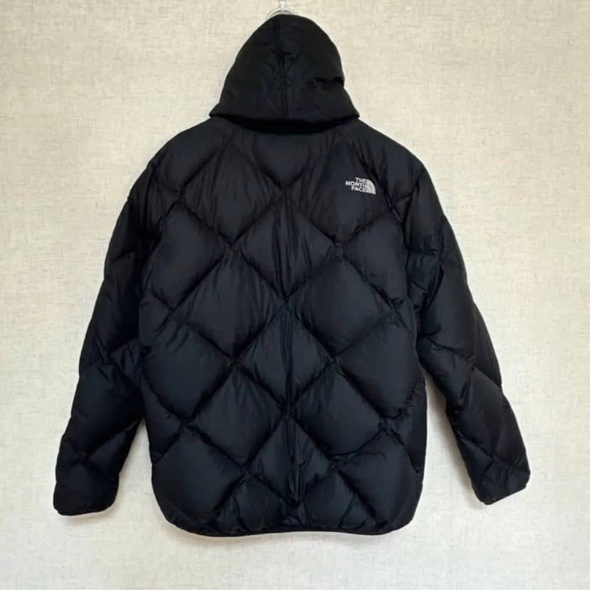 ノースフェイス　ダウンジャケット  ガールズXL リバーシブル 550フィル　レディースS THE NORTH FACE