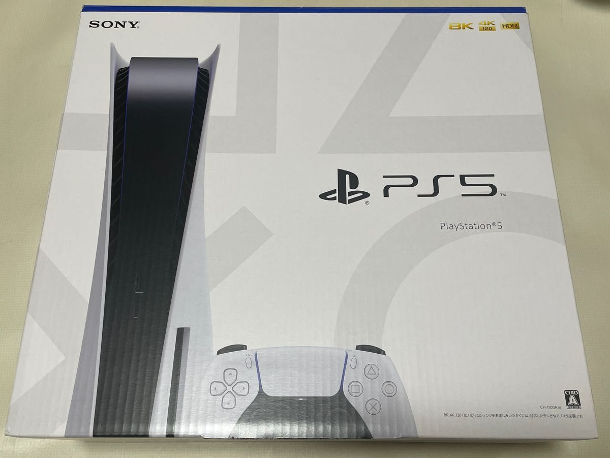 PlayStation5 CFI-1100A01 ブラックカバー有り PS5 本体｜PayPayフリマ