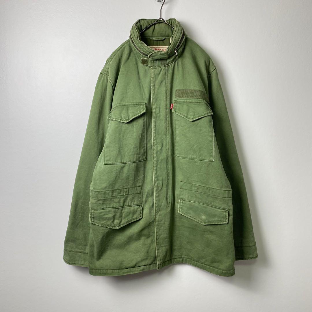驚きの値段で】 USA古着 Levi's S710 緑M M65 M-65 ミリタリー