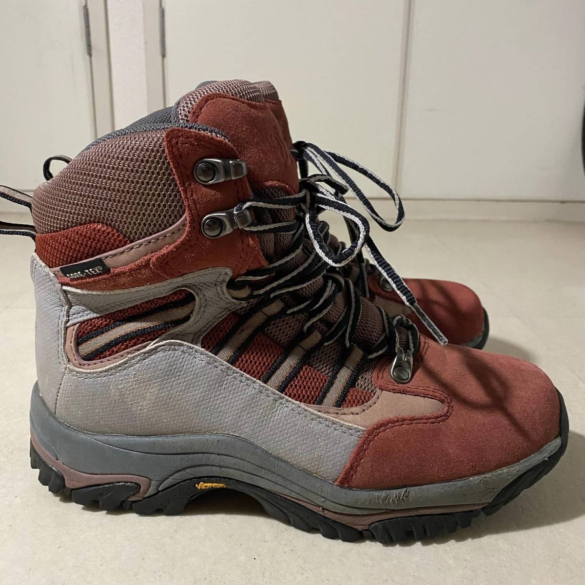 Danner Danner trekking shoes GORE TEX suede VIBRAM sole mountain climbing shoes brick color [24]