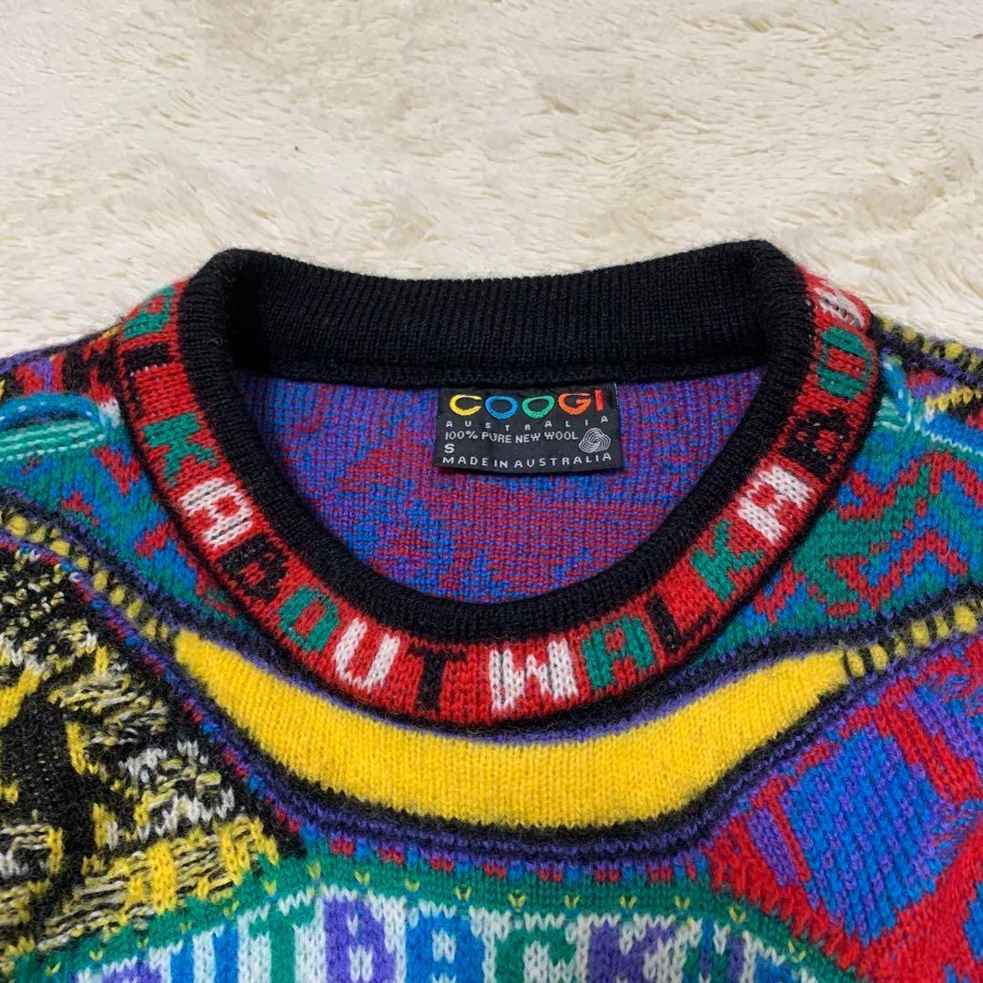 気質アップ ○美品○coogi・クージー ○ニット・セーター○立体・編