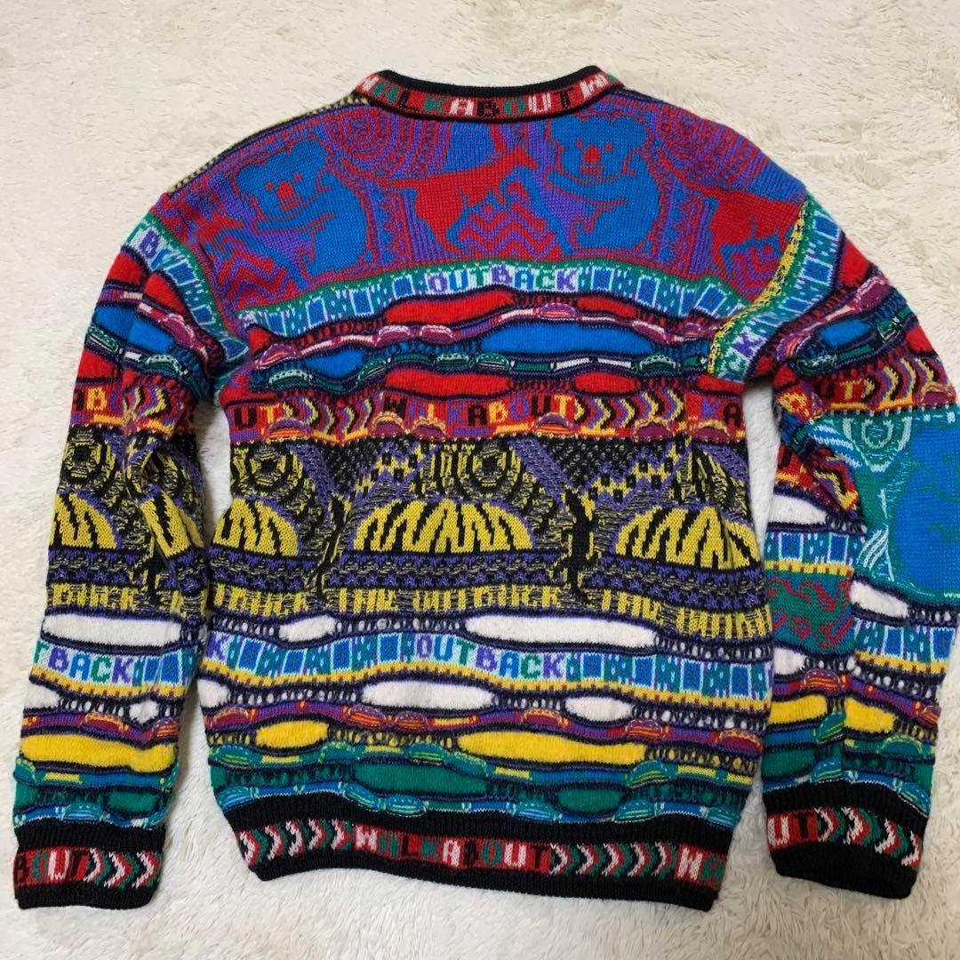 気質アップ ○美品○coogi・クージー ○ニット・セーター○立体・編