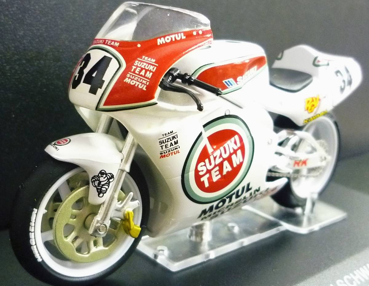 【未開封品】 1/24 スズキ RGV500 SUZUKI RGV 500 ケヴィン・シュワンツ #34 1993 MotoGP ixoの画像5