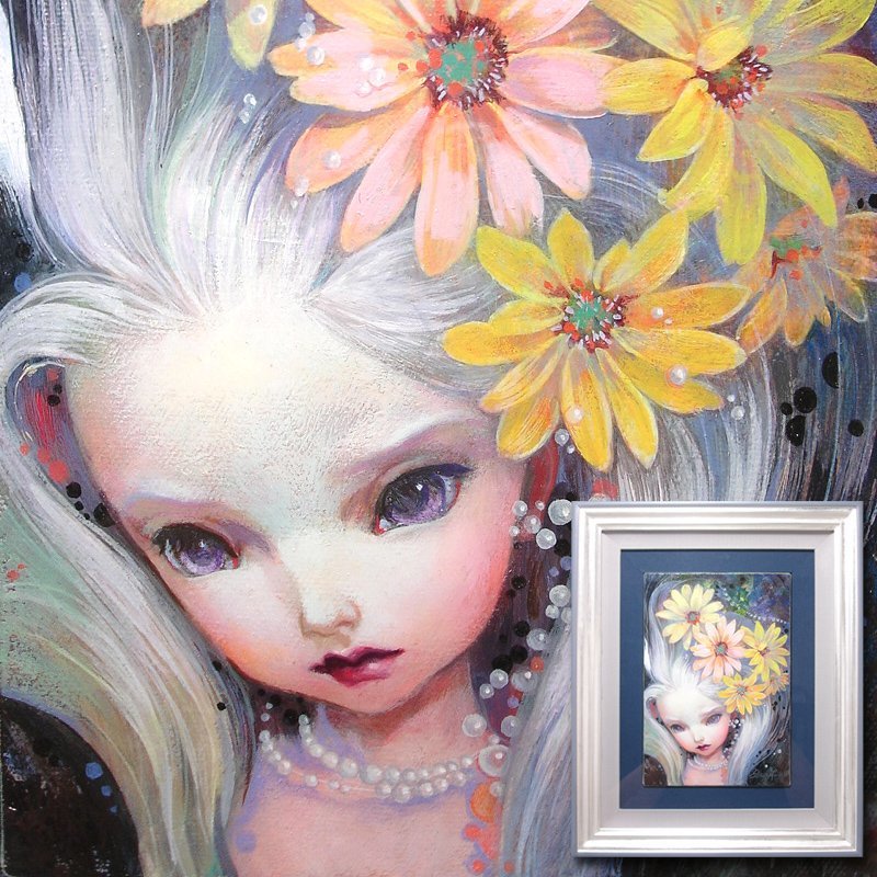 代購代標第一品牌-樂淘letao-慶應◇独立展で活躍の注目女性画家
