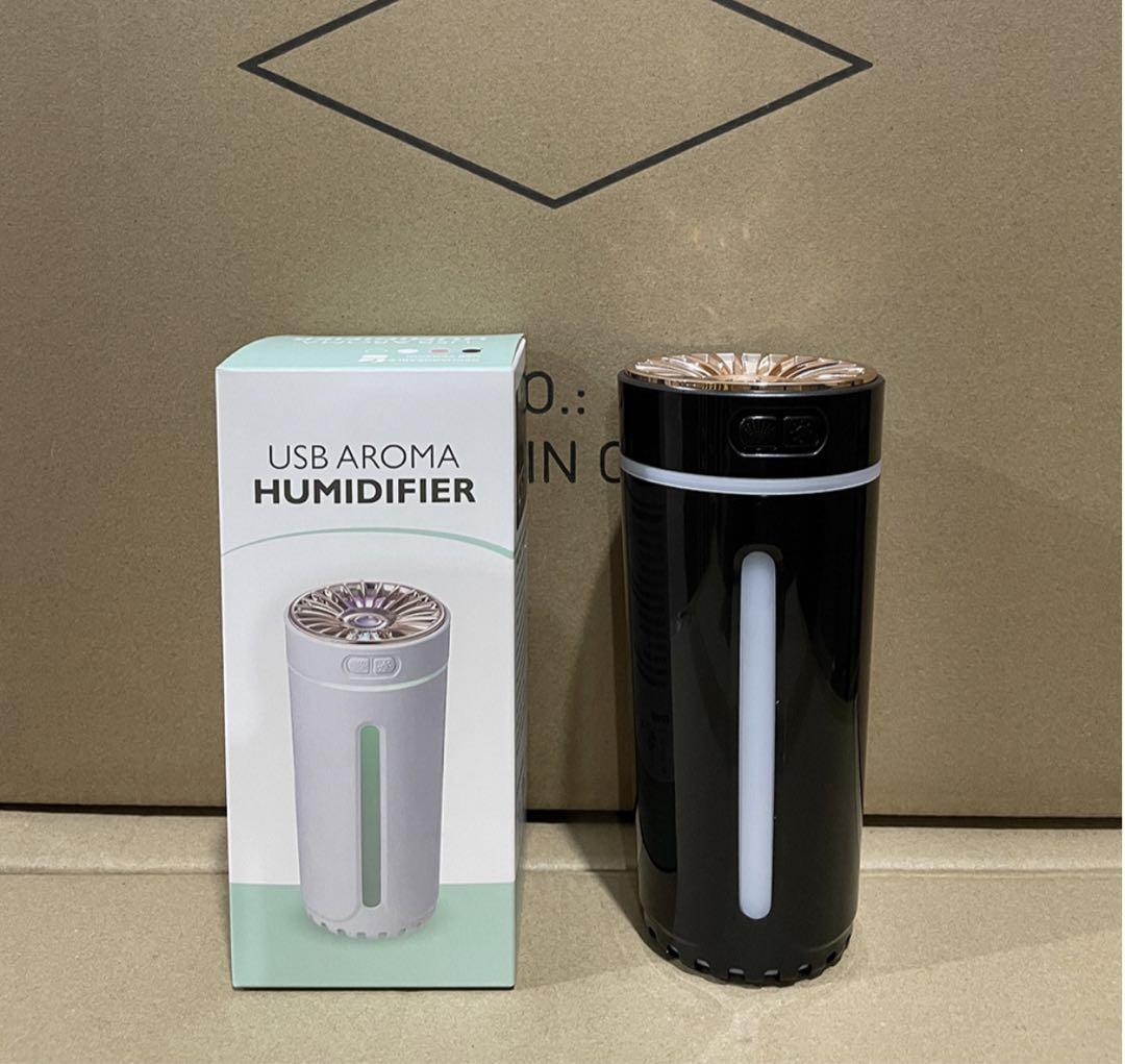 LED illumination humidifier aroma diffuser USB supply of electricity car also . part shop also possible to use portable humidifier 