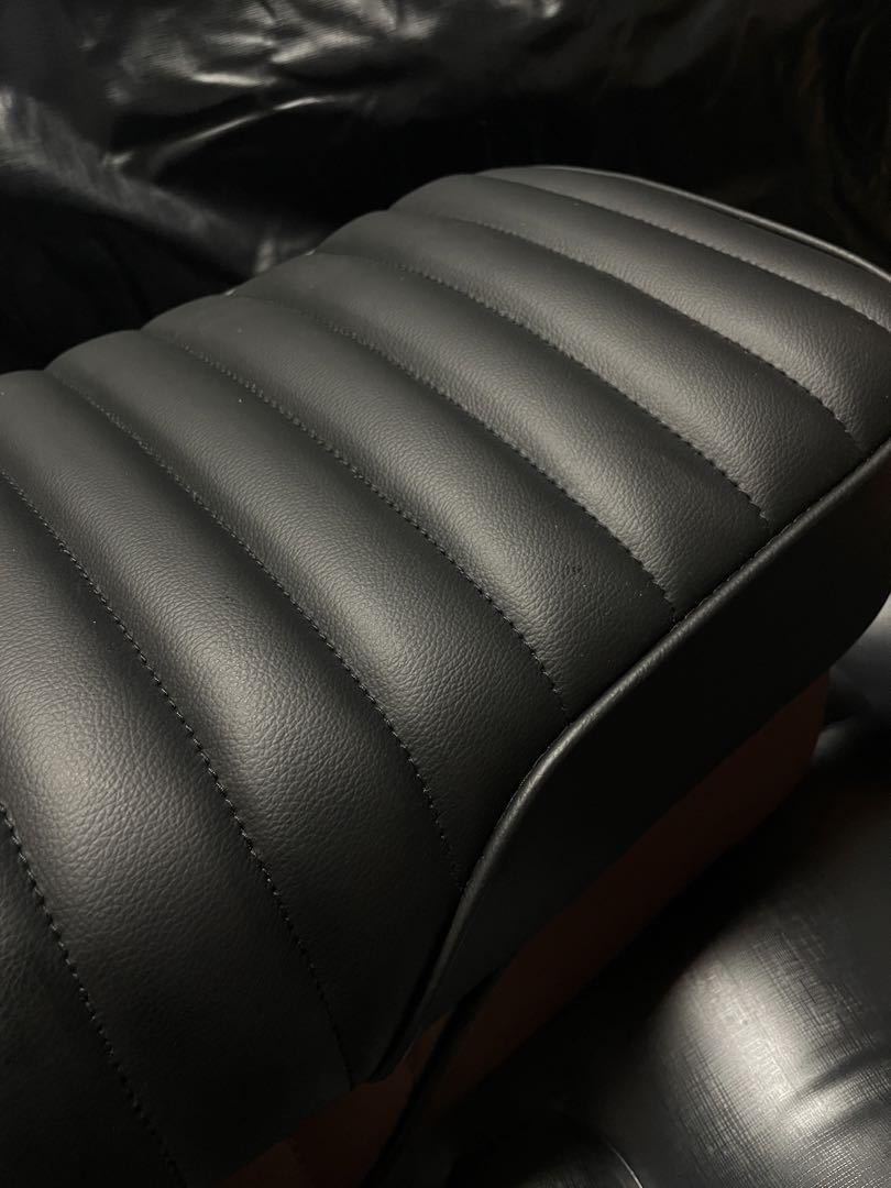GN125H gn125-2F タックロール セミダブルシート ブラック GN125H gn125-2F タックロール セミダブルシート ブラック
