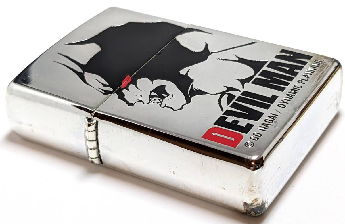 ●未使用保管品●ZIPPO DEVILMAN デビルマン フェイスSカラー 96年 H XII●永井豪 オイルライター 喫煙具の画像7