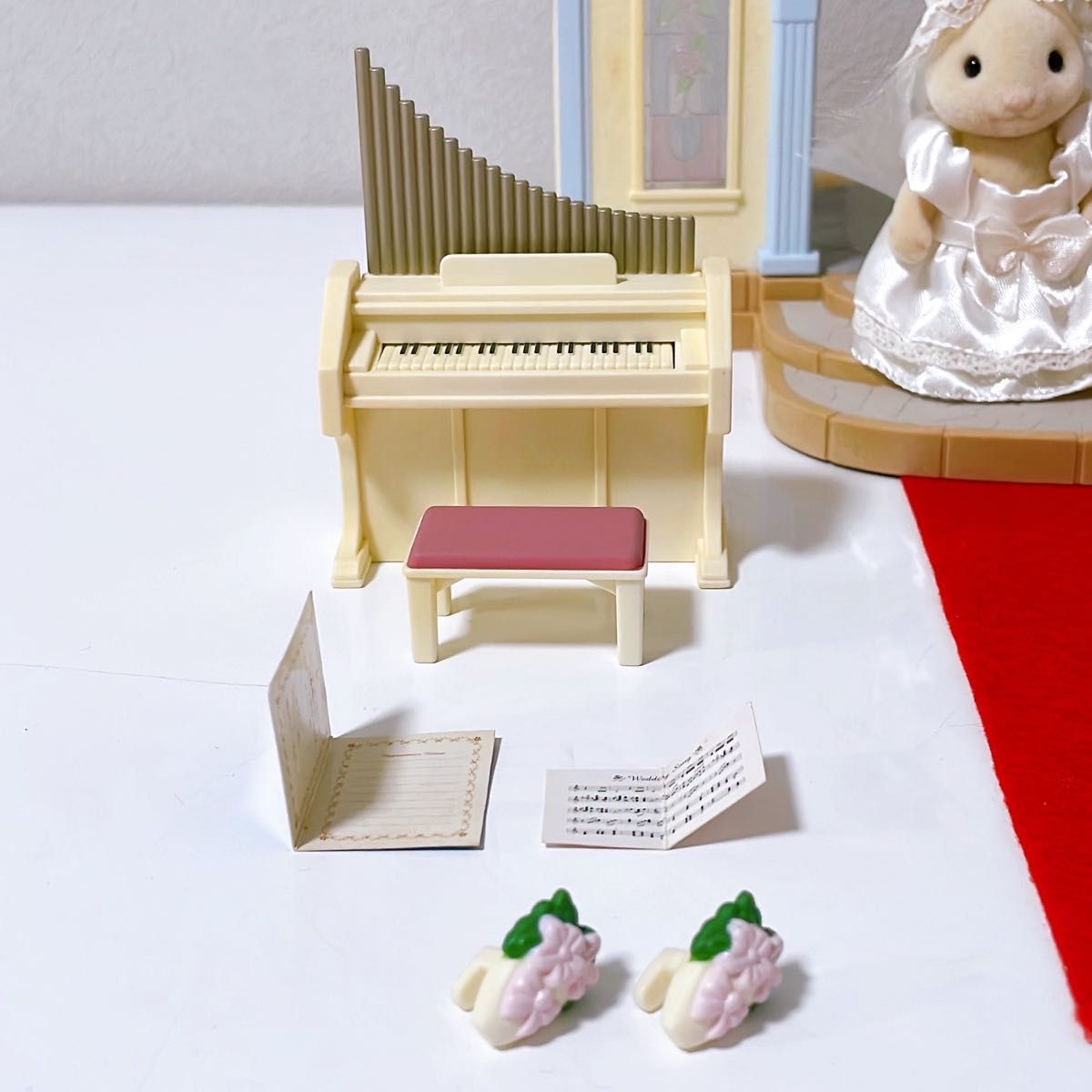 【レア】シルバニアファミリー 森のウェディング&みるくウサギ夫婦