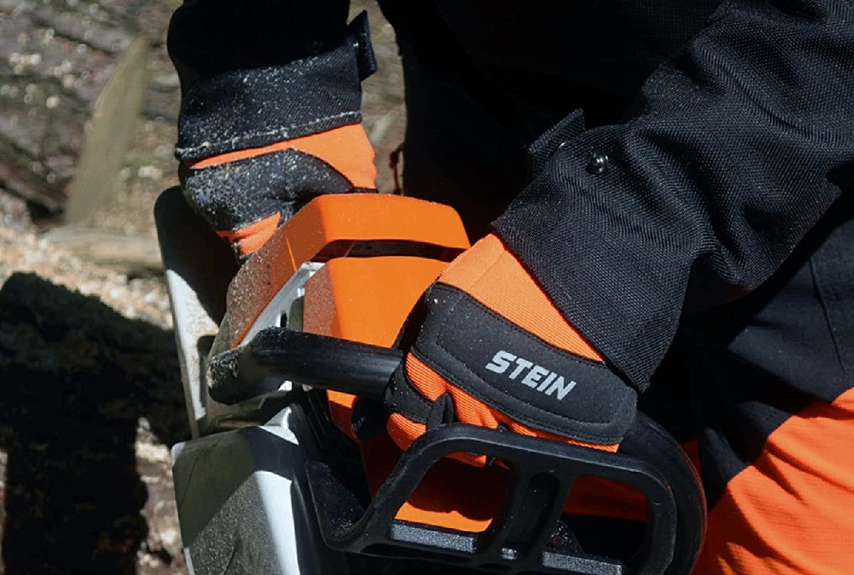 STEIN chain saw glove Class 0 left hand protection tree care Arborist tree climbing (8)