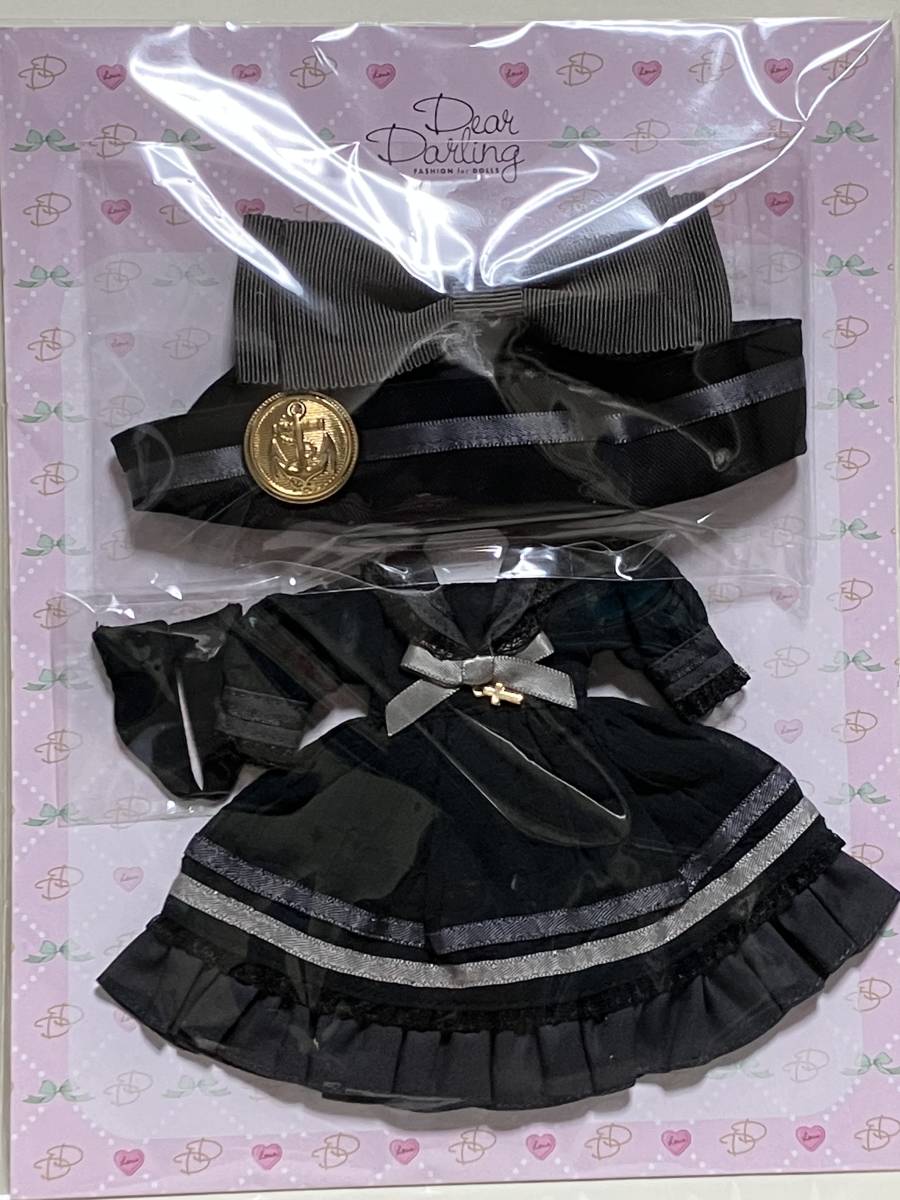 即決☆ネオブライス セーラー服 黒 Dear Darling fashion for dolls セーラーセット ブラック　22cmドールサイズ 完売品 レア 貴重