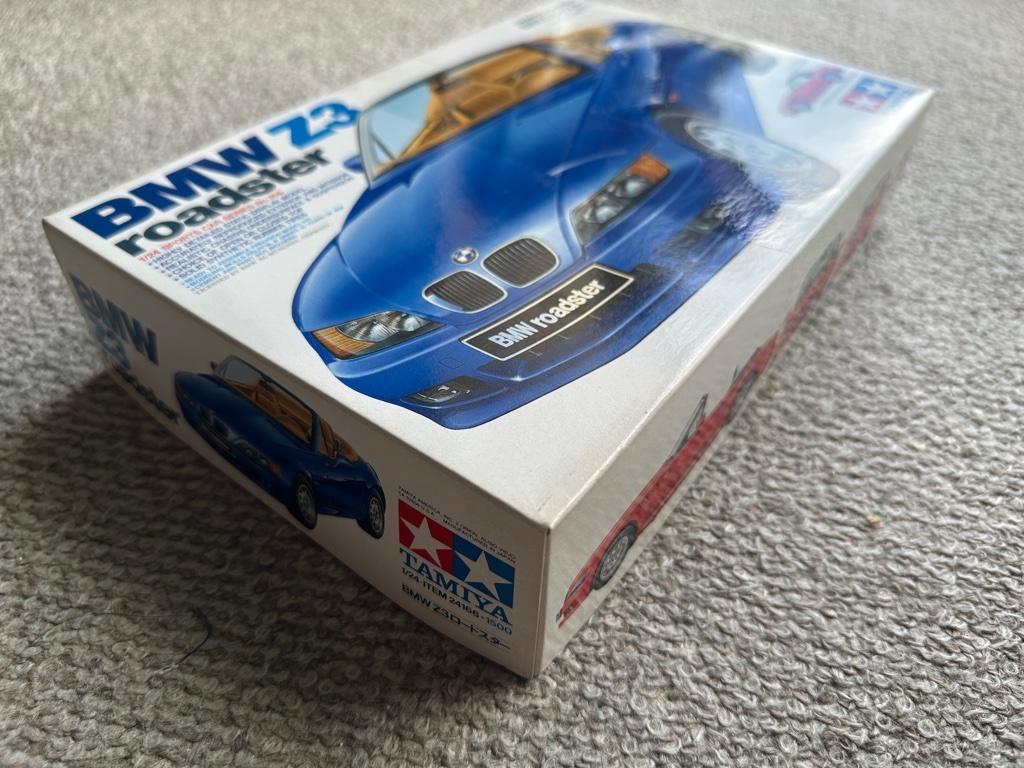 ☆ タミヤ 1/24 BMWZ3ロードスター BMW Z3 ROADSTER 内袋未開封☆_画像3