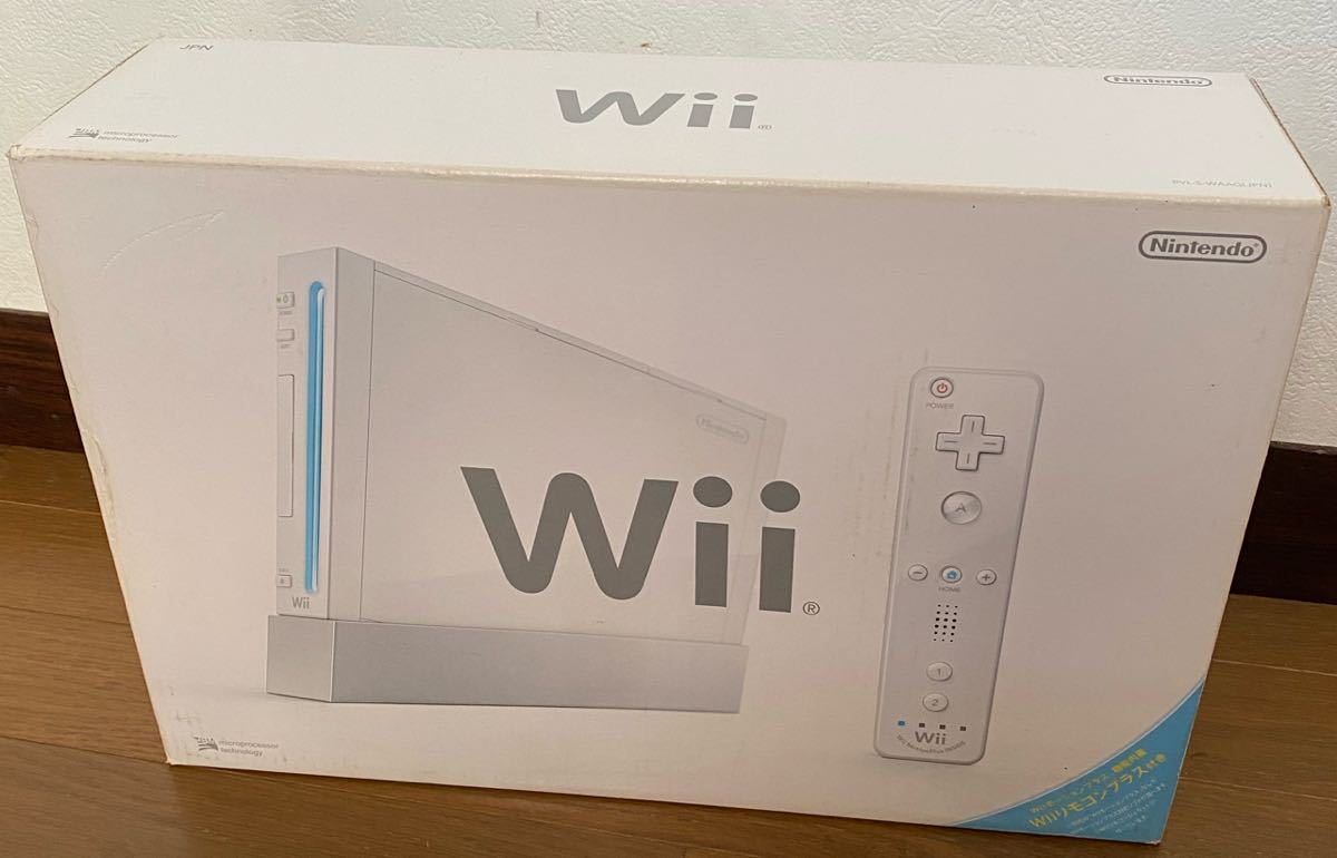 任天堂Wii 本体 シロ Nintendo Wiiリモコンプラス付_画像2