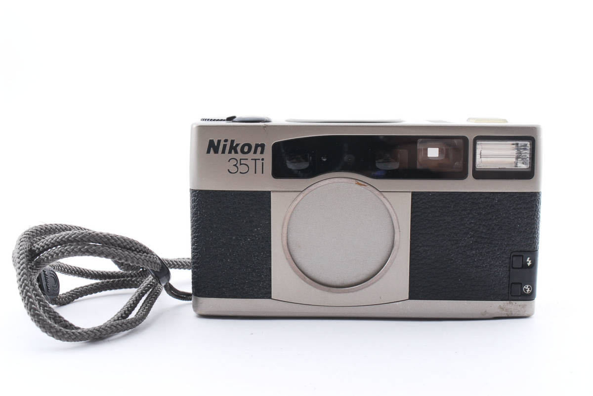 ニコン35TI コンパクト35ミリ フィルムカメラ-