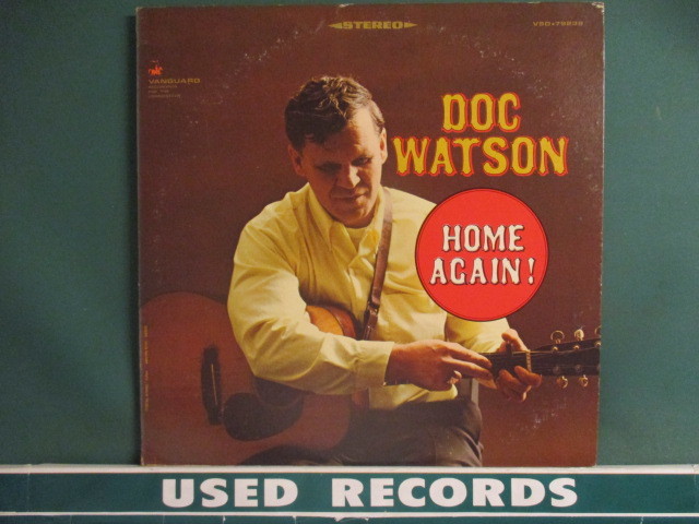 Doc Watson ： Home Again ! LP (( Country / Folk / フォークシンガー / 落札5点で送料当方負担_画像1