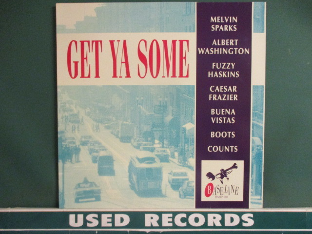 VA ： Get Ya Some LP (( 70's Jazz Funk / Rare Groove / Melvin Sparks / Counts / Donald Austin 他 / 落札5点で送料当方負担_画像1