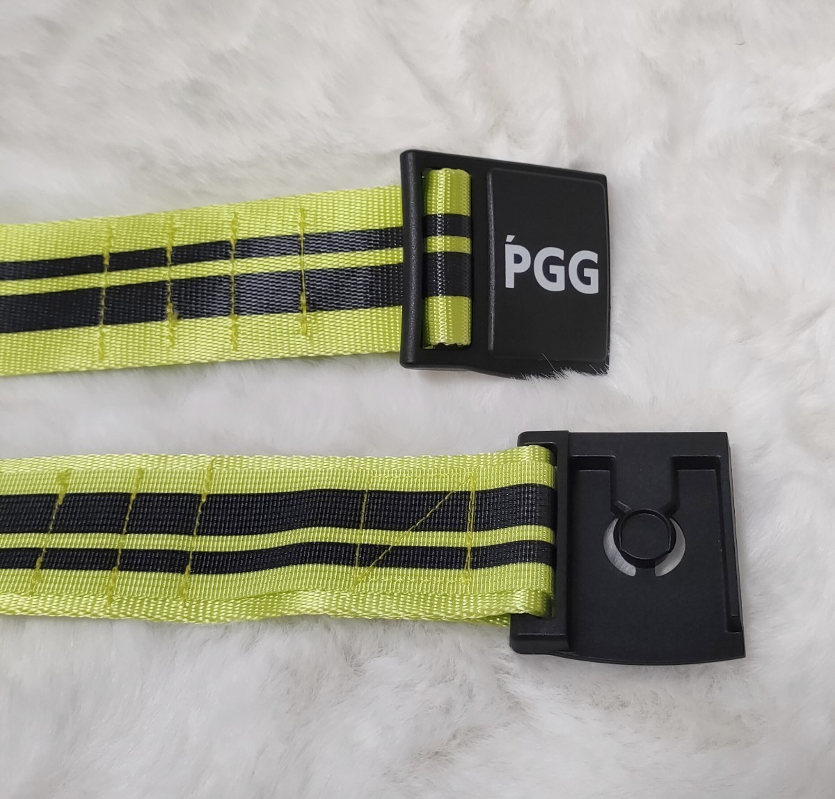【新品】【正規品】パーリーゲイツ　PEARLY　GATES　PGG　ロゴ ナイロン テープ 　ゴルフ　ベルト