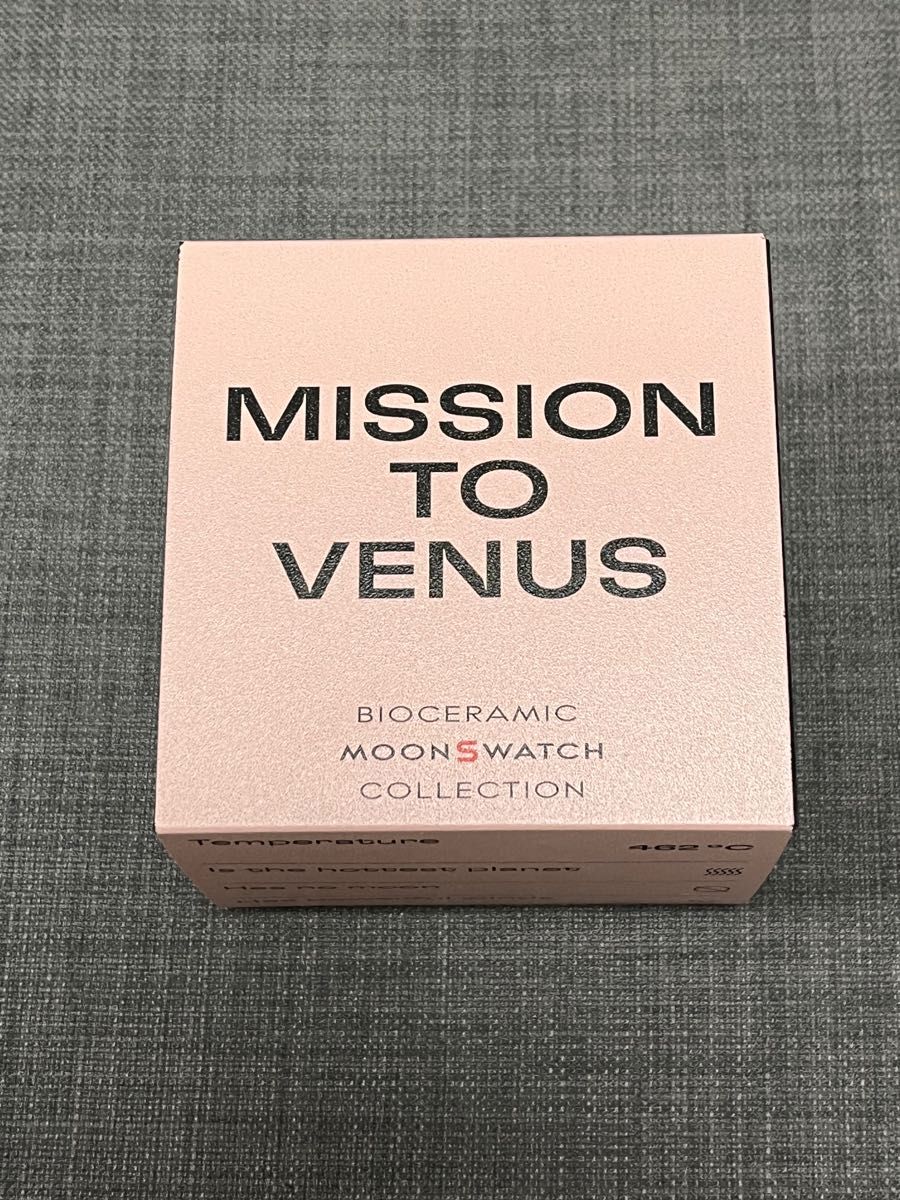 送料無料 ピンク Swatch Omega Moonswatch Mission to Venus Speedmaster 