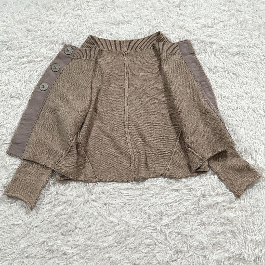 美品】デイジーリン フォクシー カーディガン ブラウン リブ ニット