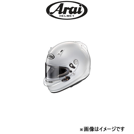 a Leica -to game exclusive use helmet size 55-56 SK-6 PED white Arai